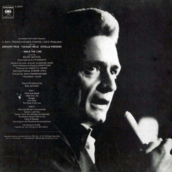 I Walk the Line Soundtrack (Johnny Cash) - CD Back cover