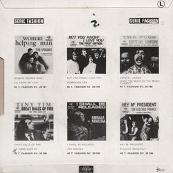 Sweet Charity サウンドトラック (Cy Coleman, Sammy Davis Jr.) - CD裏表紙