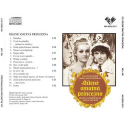 leně Smutn Princezna Soundtrack (Ivo Fischer, Jan Hammer) - CD-Cover