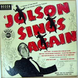 Jolson Sings Again Bande Originale (George Duning) - Pochettes de CD