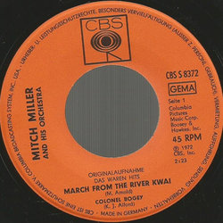 March From The River Kwai Ścieżka dźwiękowa (Malcolm Arnold) - wkład CD