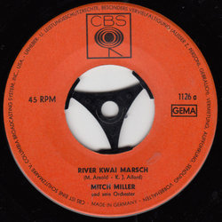 Der Weltbekannte River Kwai Marsch Trilha sonora (Malcolm Arnold, Mitch Miller) - CD-inlay