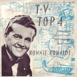 T.V. Top 4 Trilha sonora (Various Artists, Ronnie Ronalde) - capa de CD
