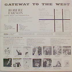 Gateway To The West Trilha sonora (Various Artists) - CD capa traseira