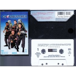 Ghostbusters II Soundtrack (Randy Edelman, Russ Lieblich, David Lowe, David Whittaker) - Cartula