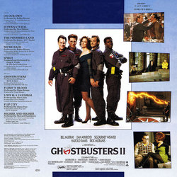 Ghostbusters II Soundtrack (Randy Edelman, Russ Lieblich, David Lowe, David Whittaker) - CD Back cover
