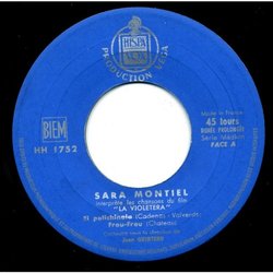 La Violetera Trilha sonora (Sara Montiel, Juan Quintero) - CD-inlay