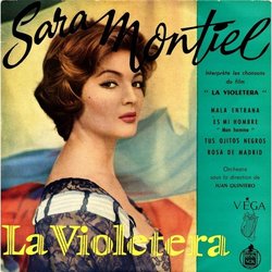 La Violetera Ścieżka dźwiękowa (Sara Montiel, Juan Quintero) - Okładka CD