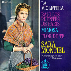 La Violetera サウンドトラック (Sara Montiel, Juan Quintero) - CDカバー