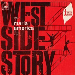 West Side Story Ścieżka dźwiękowa (Leonard Bernstein, Irwin Kostal) - Okładka CD