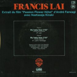 Passion Flower Htel Ścieżka dźwiękowa (Francis Lai, Jean Musy) - Tylna strona okladki plyty CD