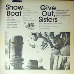 Show Boat / Give Out, Sisters サウンドトラック (Oscar Hammerstein II, Jerome Kern, Charles Previn) - CD裏表紙