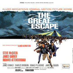 The Great Escape Soundtrack (Elmer Bernstein) - CD cover