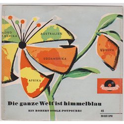 Die Ganze Welt Ist Himmelblau Soundtrack (Robert Stolz) - CD-Cover