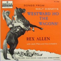 Westward Ho The Wagons! Soundtrack (Various Artists, George Bruns) - CD-Cover