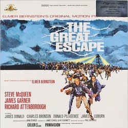 The Great Escape Ścieżka dźwiękowa (Elmer Bernstein) - Okładka CD