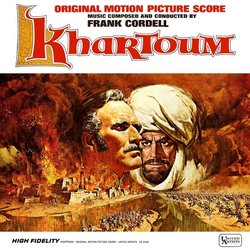 Khartoum Soundtrack (Frank Cordell) - CD cover