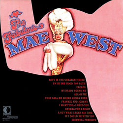 The Fabulous Mae West Ścieżka dźwiękowa (Various Artists) - Okładka CD
