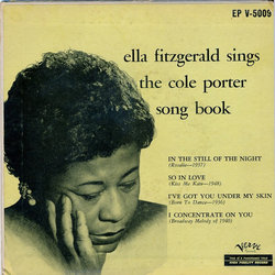 Ella Fitzgerald Sings The Cole Porter Song Book Soundtrack (Cole Porter) - CD cover