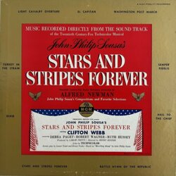 Stars And Stripes Forever Soundtrack (Alfred Newman) - CD cover