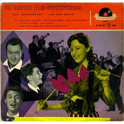 Die Grosse Film-Musikparade Soundtrack (Various Artists) - CD cover