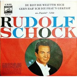 Du Bist Die Welt Fr Mich / Gern Hab' Ich Die Frau'n Geksst サウンドトラック (Various Artists, Anton Profes, Rudolf Schock) - CDカバー