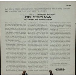 Instrumental Selections From Meredith Willson's The Music Man Soundtrack (Meredith Willson) - CD Back cover
