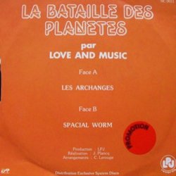 La Bataille des Plantes Soundtrack (Hoyt Curtin) - CD Back cover