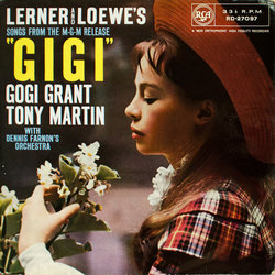 Gigi Soundtrack (Alan Jay Lerner , Frederick Loewe) - CD-Cover