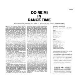 Do Re Mi In Dance Time Ścieżka dźwiękowa (Eddie Heywood, Jule Styne) - Tylna strona okladki plyty CD