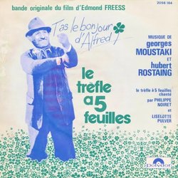 Le Trfle  Cinq Feuilles Trilha sonora (Georges Moustaki, Hubert Rostaing) - capa de CD