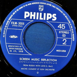 Screen Music Reflection Soundtrack (John Barry, Michel Clement) - cd-inlay