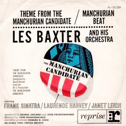 The Manchurian Candidate Soundtrack (David Amram, Les Baxter) - CD-Cover