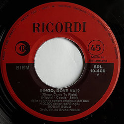 100.000 dollari per Ringo Ścieżka dźwiękowa (Bruno Nicolai, Bobby Solo) - wkład CD