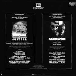Josepha / Garde a Vue Ścieżka dźwiękowa (Georges Delerue) - wkład CD