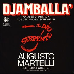 Djamball Trilha sonora (Augusto Martelli) - capa de CD