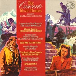 Big Concerto Movie Themes Soundtrack (Various Artists) - CD cover