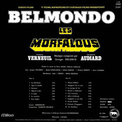 Les Morfalous サウンドトラック (Georges Delerue) - CDインレイ