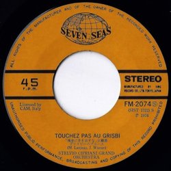 Touchez pas au Grisbi / Borsalino and Co. Soundtrack (Claude Bolling, Jean Wiener) - cd-inlay