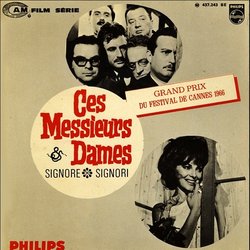 Ces Messieurs Dames サウンドトラック (Carlo Rustichelli) - CDカバー