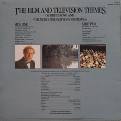 The Film And Television Themes Of Bruce Rowland Ścieżka dźwiękowa (Bruce Rowland) - Tylna strona okladki plyty CD