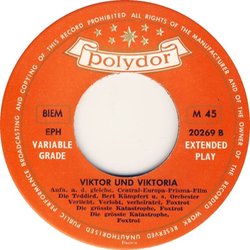 Viktor und Viktoria Bande Originale (Heino Gaze) - cd-inlay