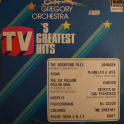 TV's Greatest Hits Trilha sonora (Various Artists) - capa de CD