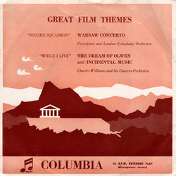 Great Film Themes Soundtrack (Richard Addinsell, Charles Williams) - CD cover