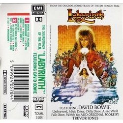 Labyrinth サウンドトラック (David Bowie, Trevor Jones) - CDカバー