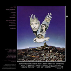 Labyrinth Ścieżka dźwiękowa (David Bowie, Trevor Jones) - Tylna strona okladki plyty CD