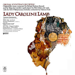 Lady Caroline Lamb / Elegy For Caroline Lamb サウンドトラック (Richard Rodney Bennett, Marcus Dods) - CDカバー
