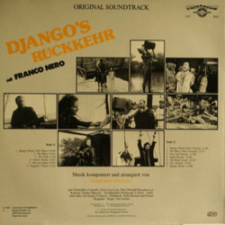 Django's Rckkehr Soundtrack (Gianfranco Plenizio) - CD Back cover