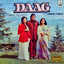 Daag Soundtrack (Various Artists, Sahir Ludhianvi, Laxmikant Pyarelal) - CD cover