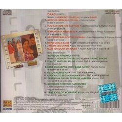 Daag / Mehboob Ki Mehndi Soundtrack (Various Artists, Anand Bakshi, Sahir Ludhianvi, Laxmikant Pyarelal) - CD Back cover
